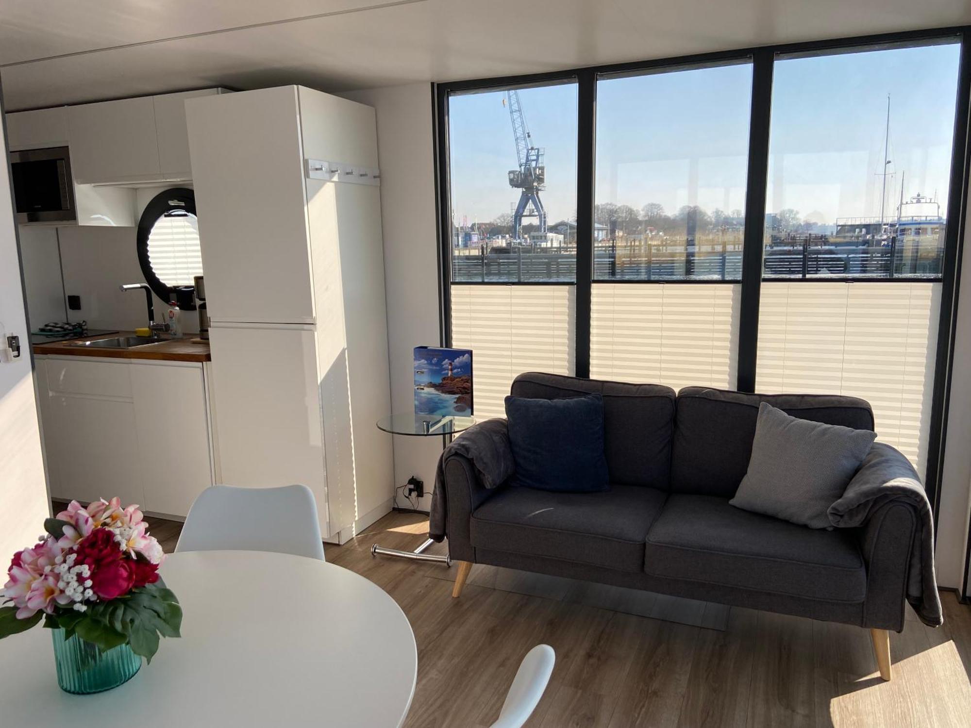 Hausboot Fjord Claudia Schleswig Hotel Bagian luar foto